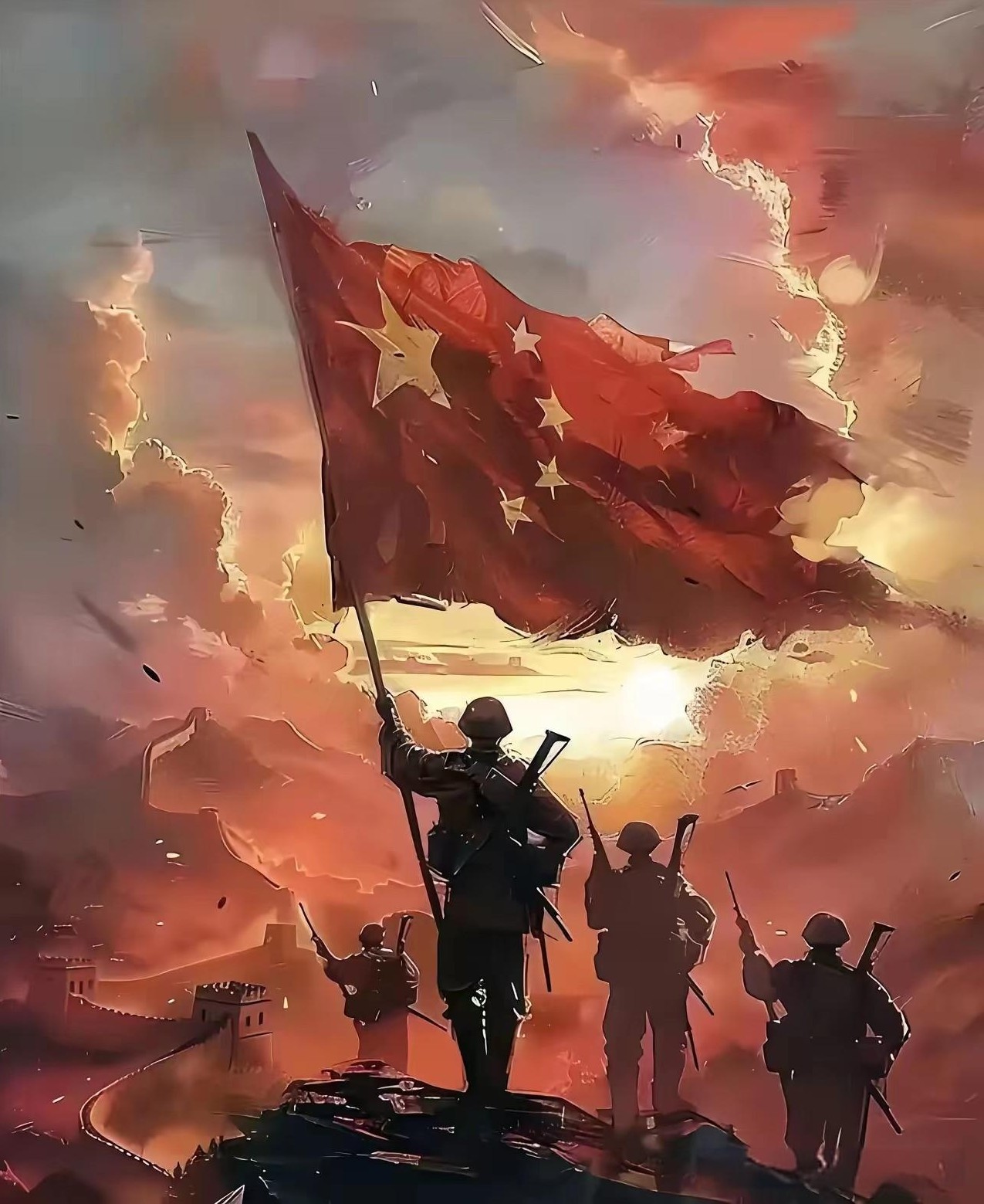 嘿，有人居然想换国歌？简直是天方夜谭！现在日子是好过了，但外面一堆麻烦事儿，内部