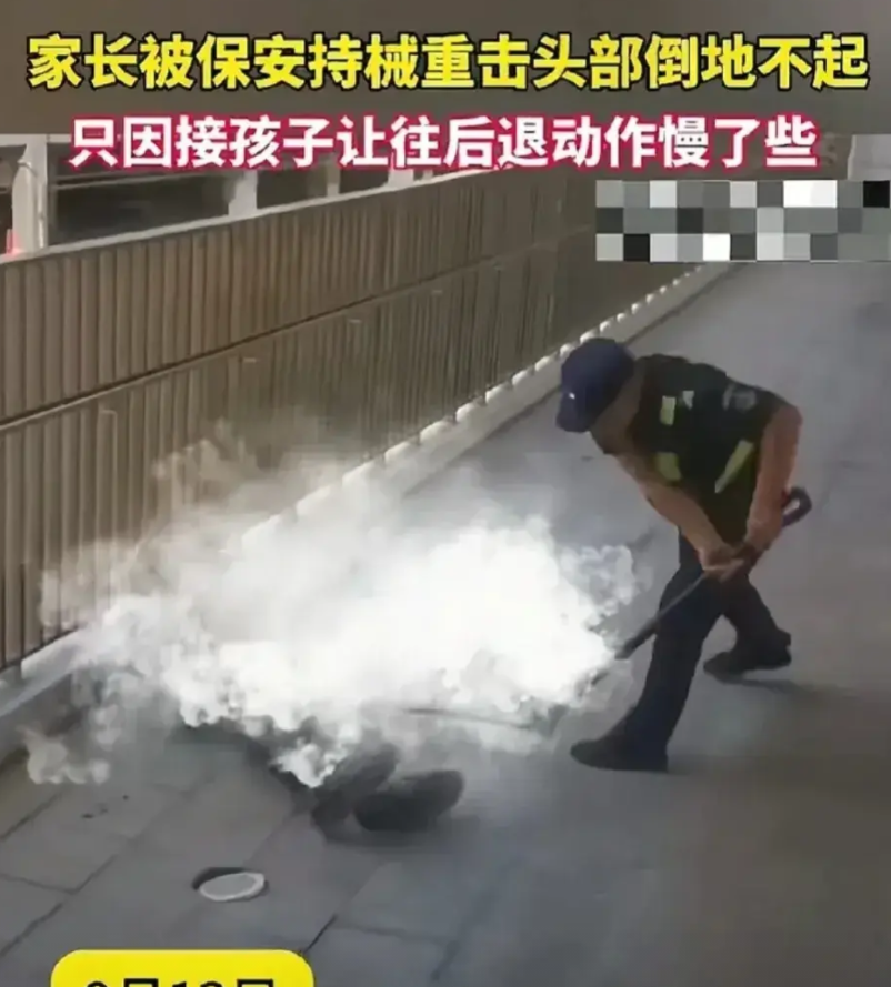 学校保安殴打家长事件！保安面临的几个结果！！

首先，学校的处罚。学校是教书育人