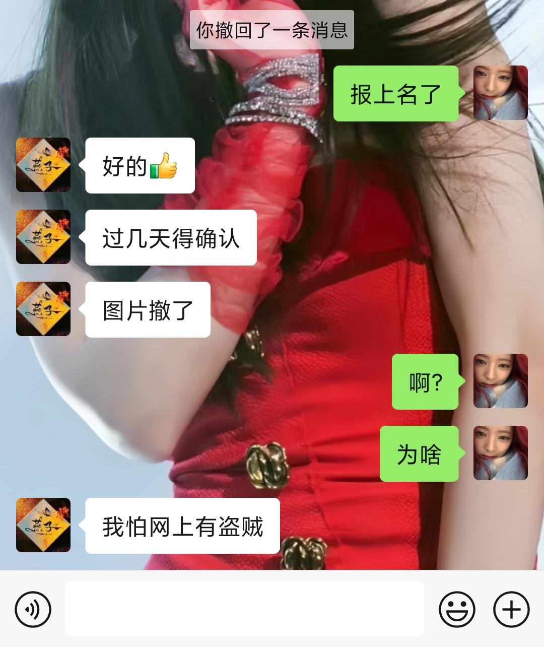 我怕网上有盗贼
