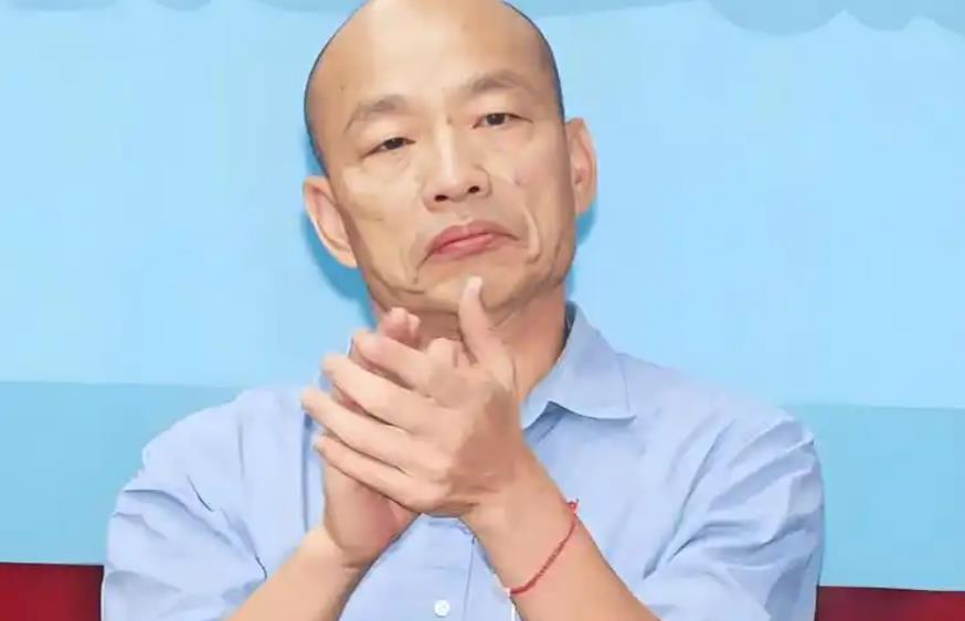 以韩国瑜为首的湾湾参观团，无法进到圆形国会大厅观礼，韩国瑜个人也无法进入参加，其