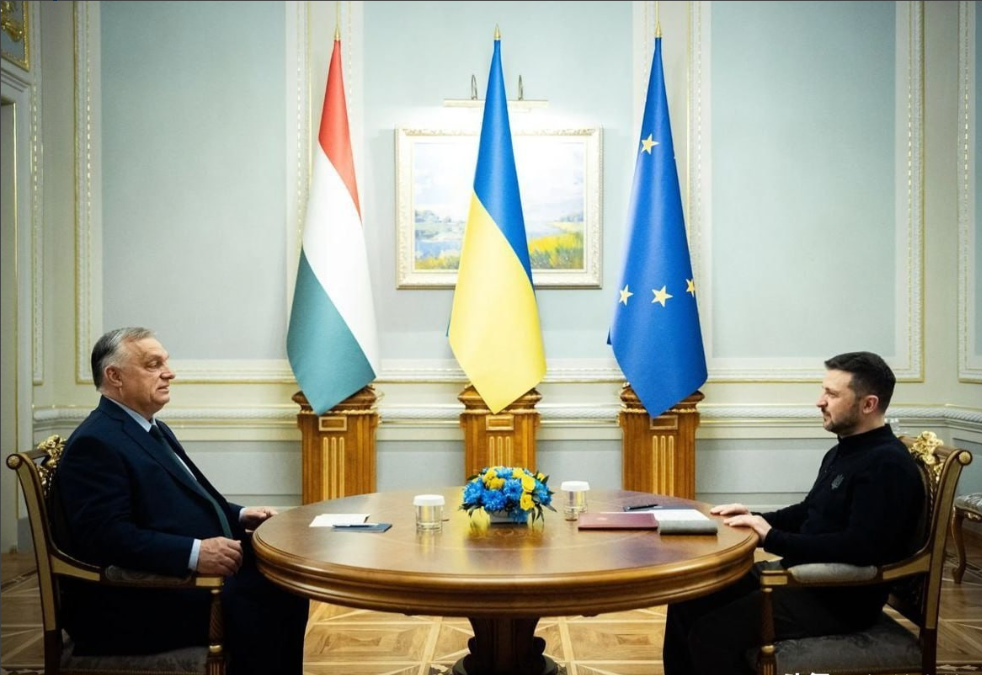克里姆林宫认为，与泽连斯基会面的欧尔班是在履行欧盟主席国的职责

匈牙利总理欧尔
