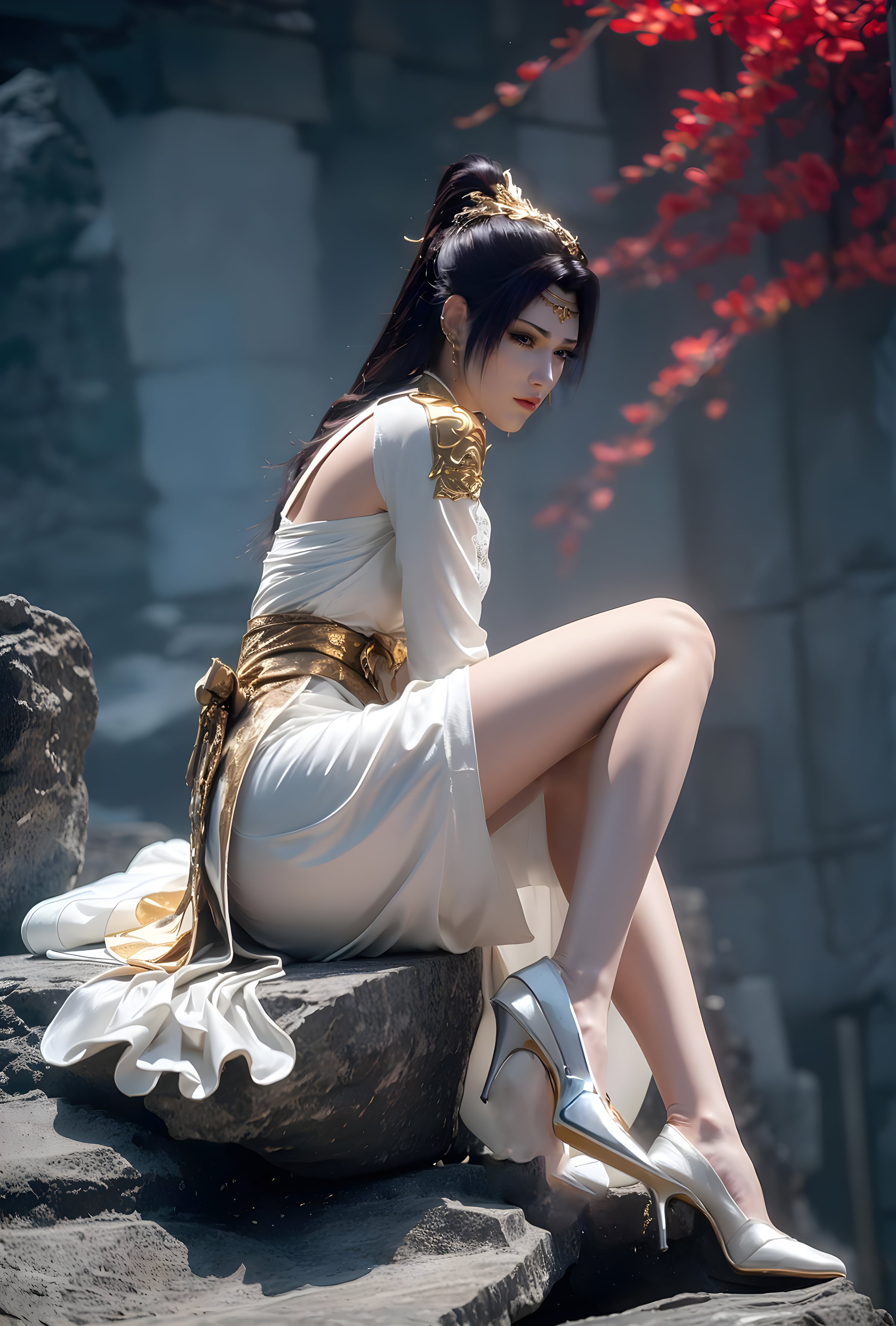 《斗破苍穹》国漫女神高清壁纸：把淡雅的云韵还给我们！