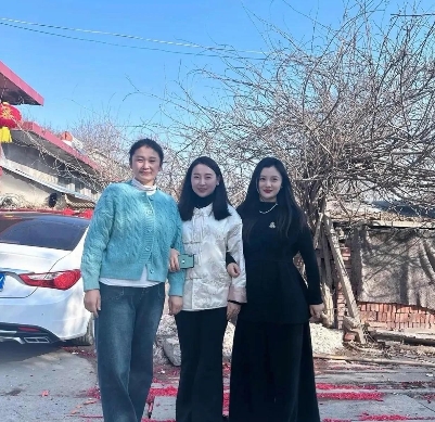 过年期间村里美女怎么这么多？