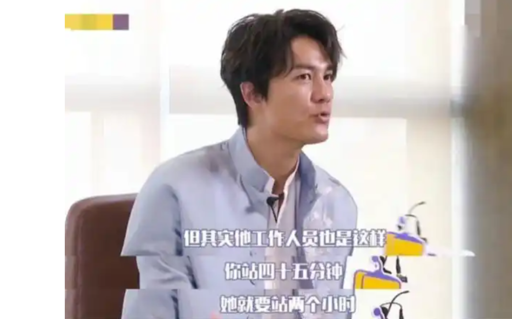 吴克群的三观有多正？

在一次节目上，讲到“艺人拍戏辛苦吗？”时，吴克群直接说“