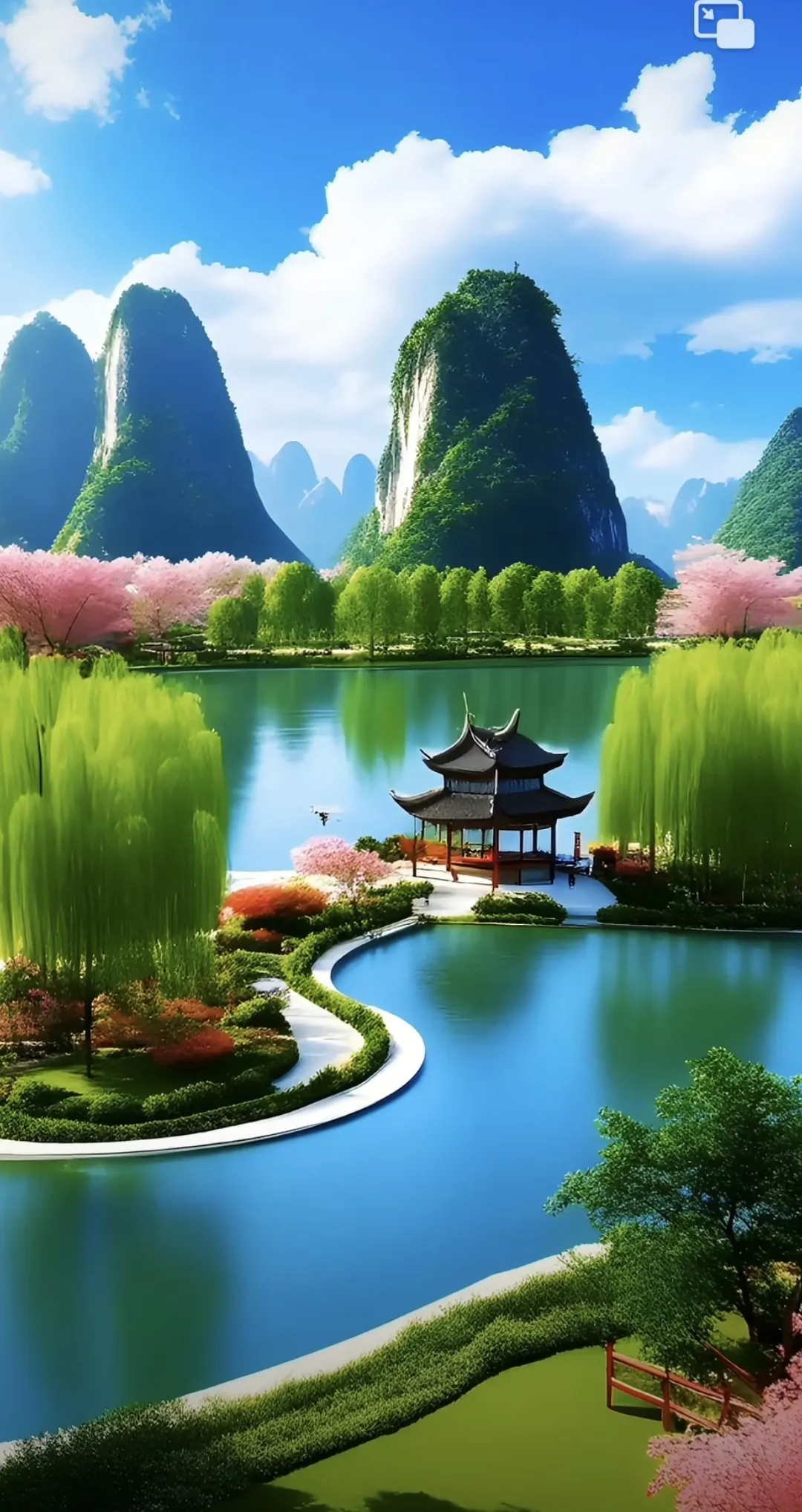一种风景在眼