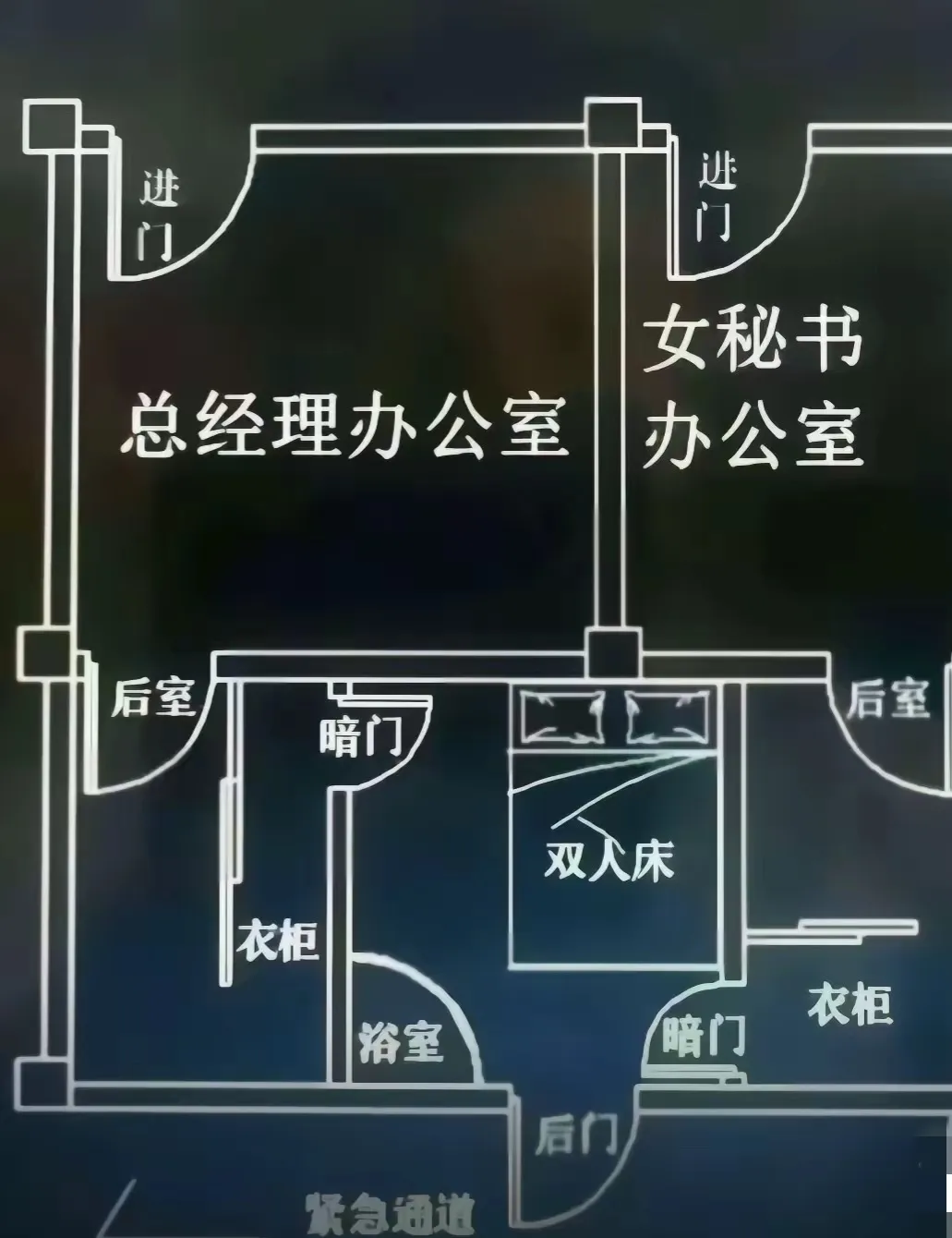 这是我给总经理设计的办公室，设计稿交上去，应该有机会晋升吧！[捂脸][捂脸][捂