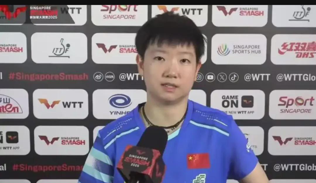 新加坡大满贯，孙颖莎与王艺迪的女单半决赛，这场比赛看得我心潮澎湃，紧张刺激，又有