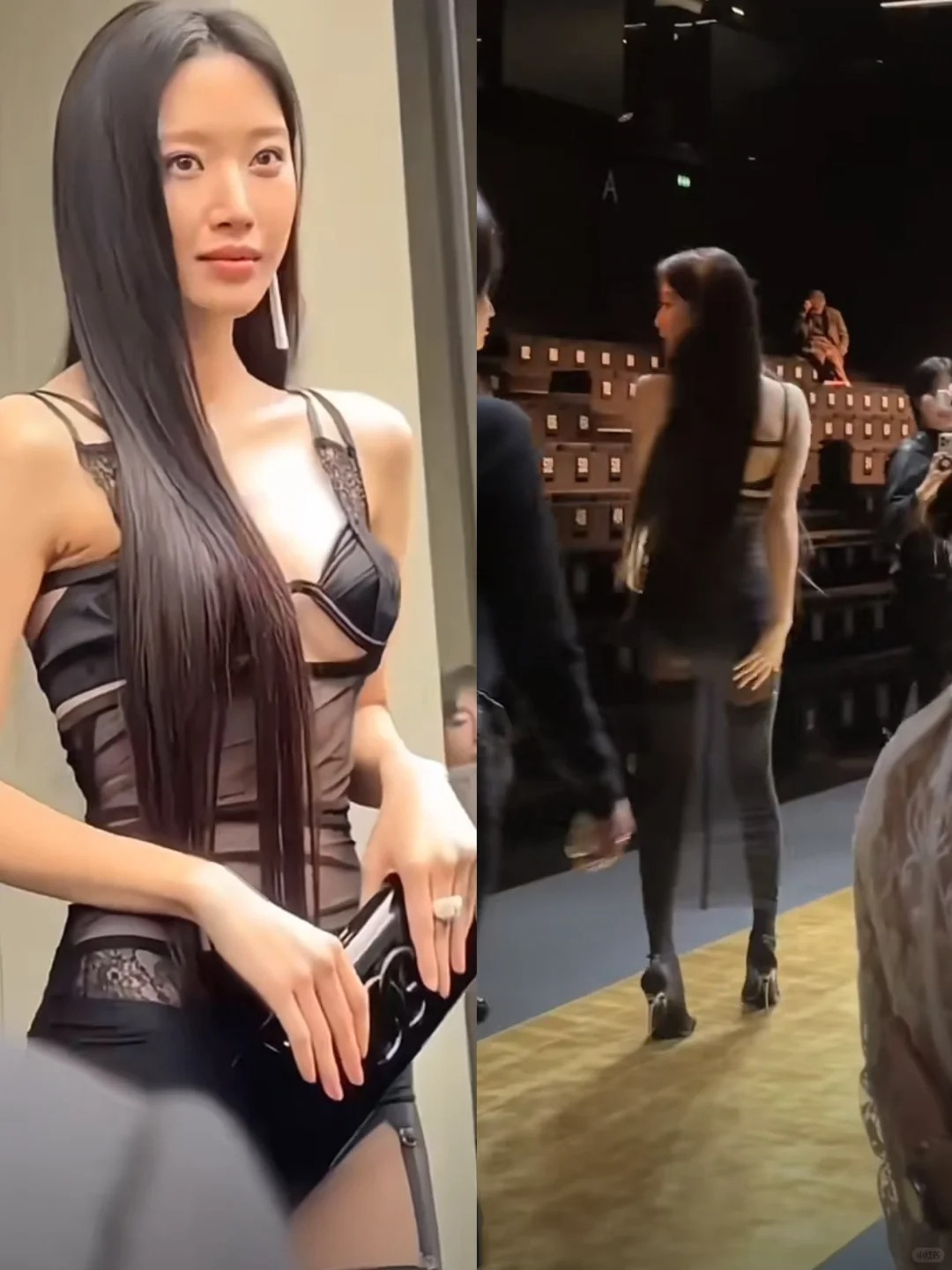 今天看了现场视频..感觉佳煐真的很不自在🥲
到底谁给选的衣服啊……服啦…..一