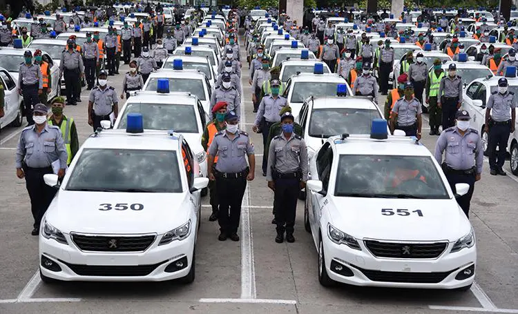 古巴的警车