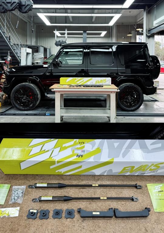 奔驰大G车主也装上了，还说阻尼杆是智商税么
梅赛德斯奔驰新款G500：
新车落地