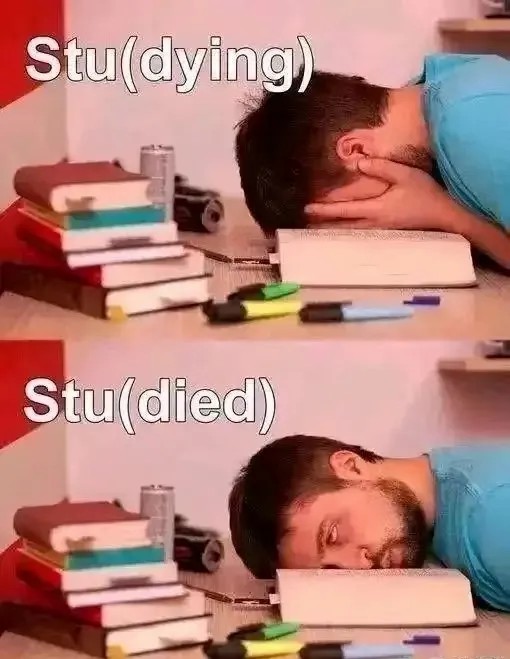 学习中的你