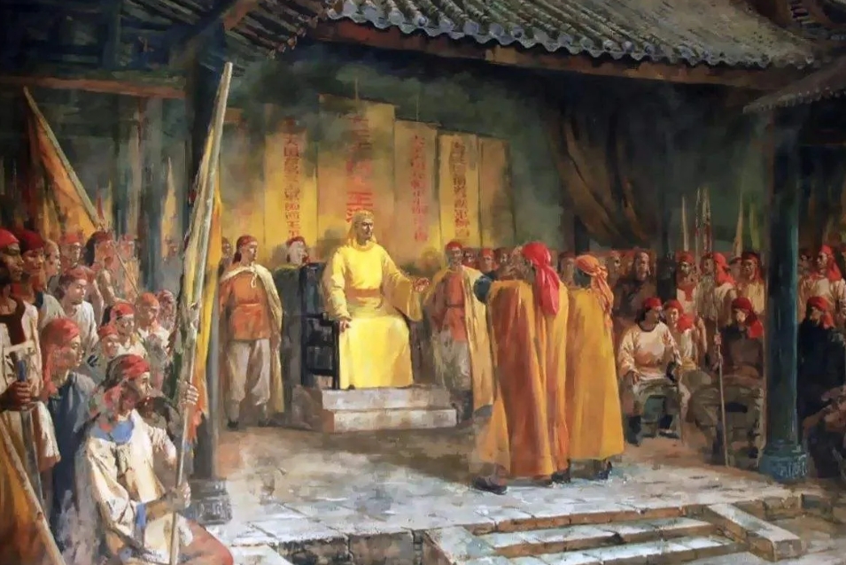 在太平天国，如果你和天父没点亲戚，你都做不了领导…

比如，洪秀全是天父的二儿子