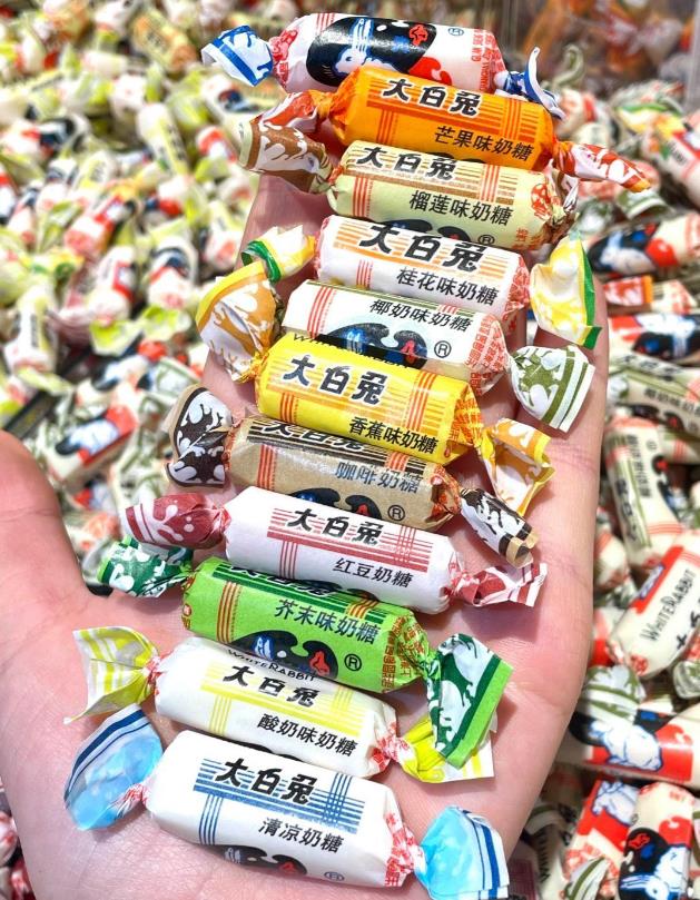 大白兔奶糖竟然有这么多口味！