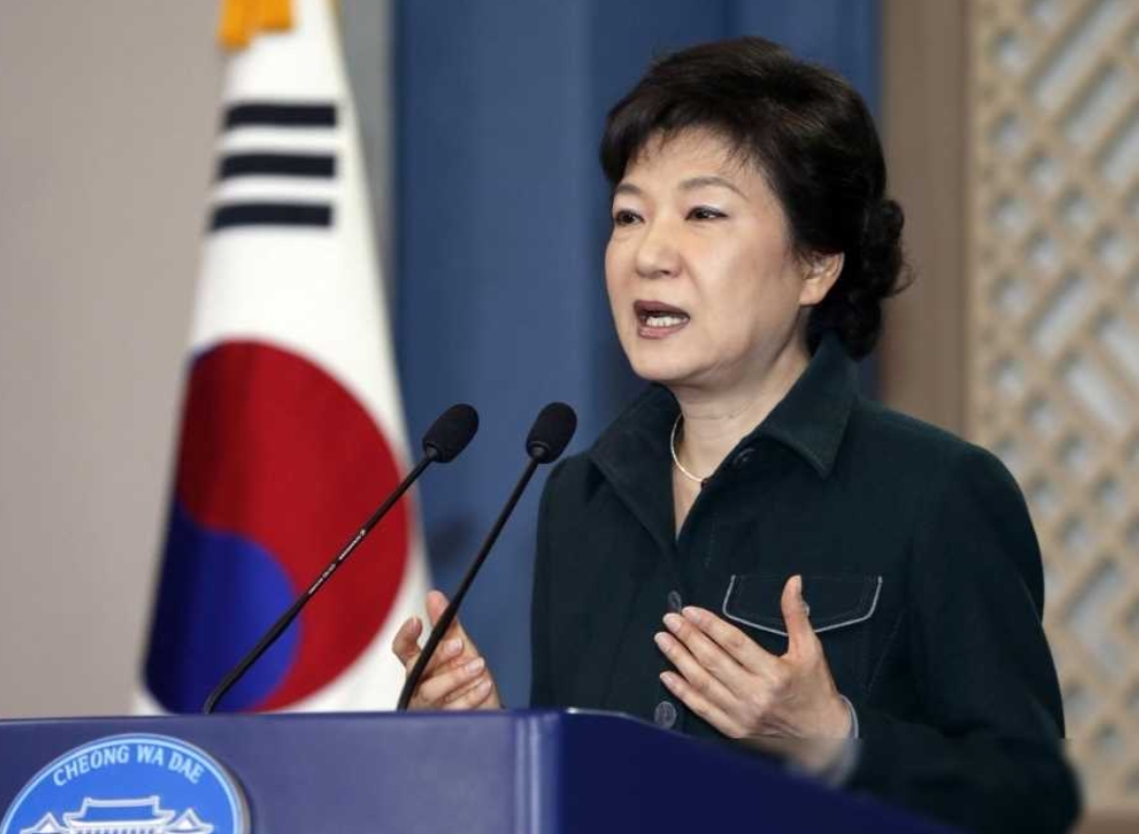 朴槿惠她可是第一个大量购买V哥的总统呢！