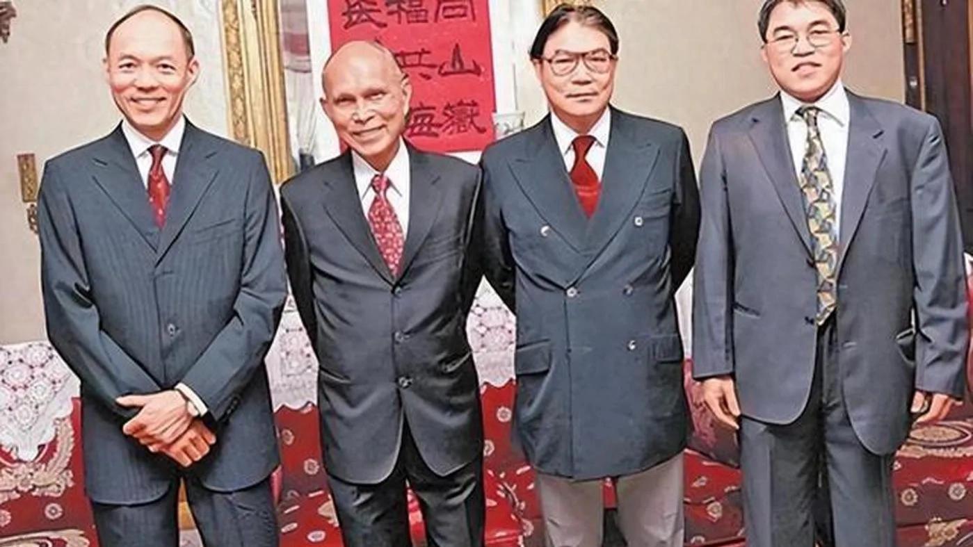 霍英东二房儿子庆结婚39周年，太太是霍家另类儿媳，仨孩子都优秀