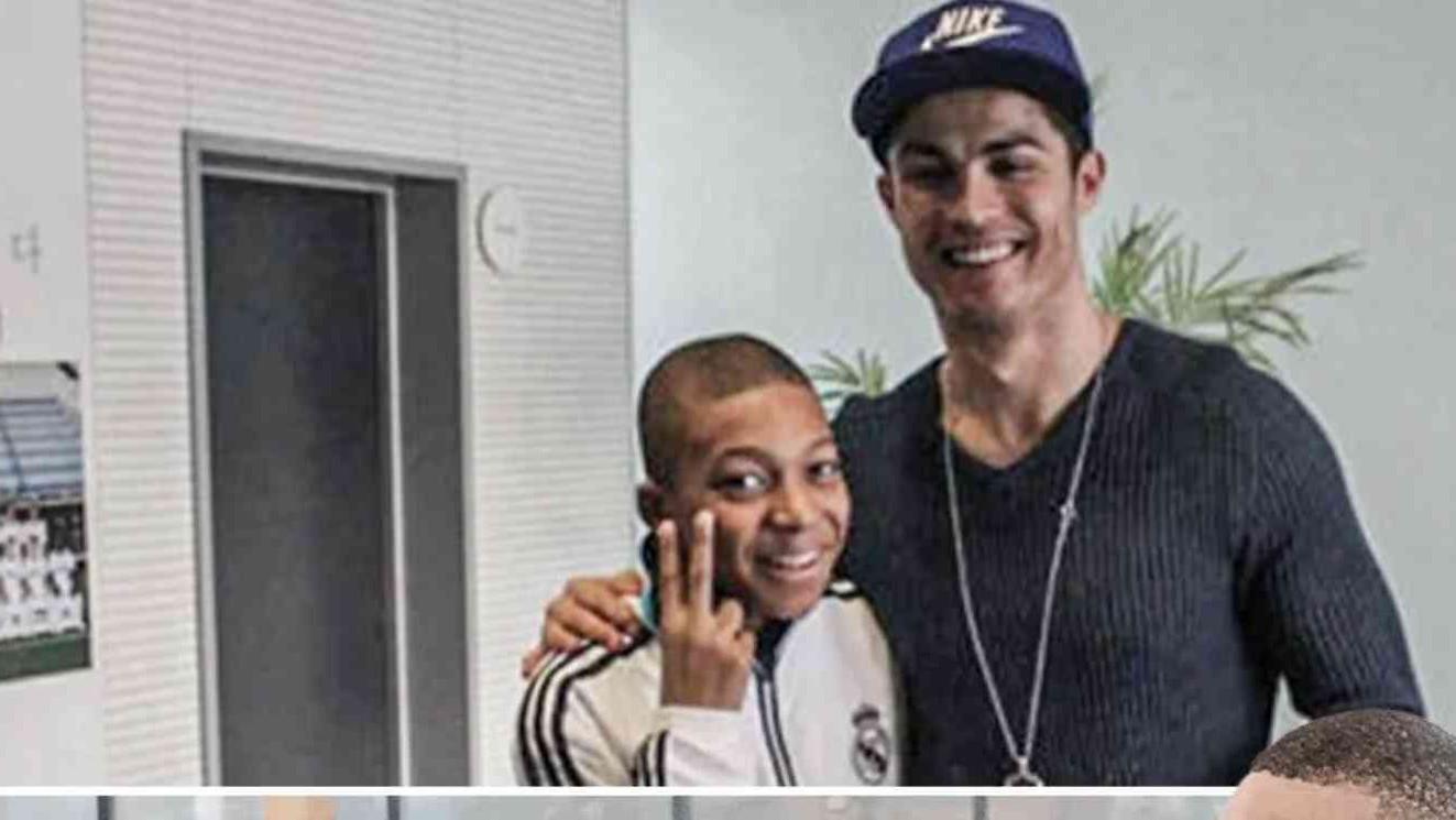 7/5欧洲杯葡萄牙VS法国，姆巴佩如何向偶像C罗致敬