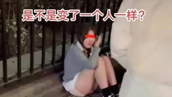 女子深夜醉倒路边，多名陌生男子上前献殷勤，皆是醉翁之意不在酒