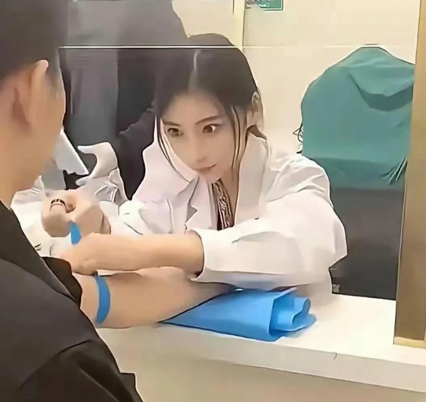 这抽个血，怎么血流的速度那么快？