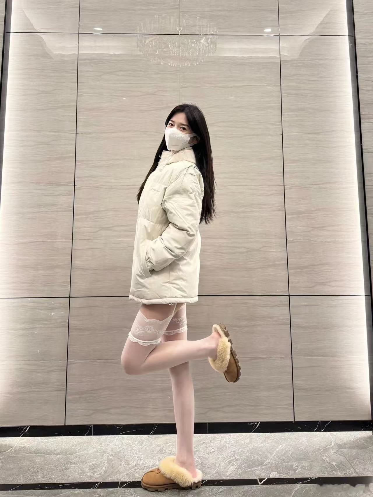 冬天我就这样穿够不够软哈哈哈哈