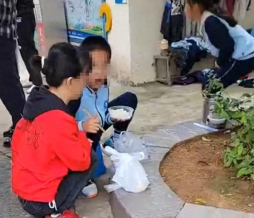 这个解释让人无限遐想！今年10月，湖南株洲，小学生因为家庭困难，未在学校食堂打饭