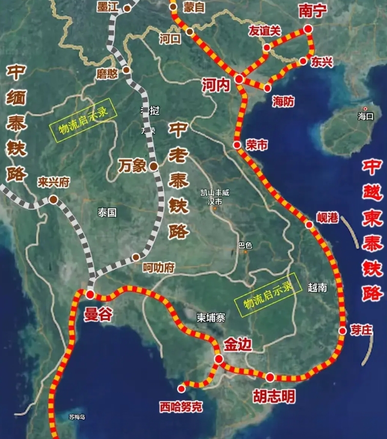 关于越南计划建造的南北高铁，各个国家对越南招标的态度：
1、日本：观望中
2、韩