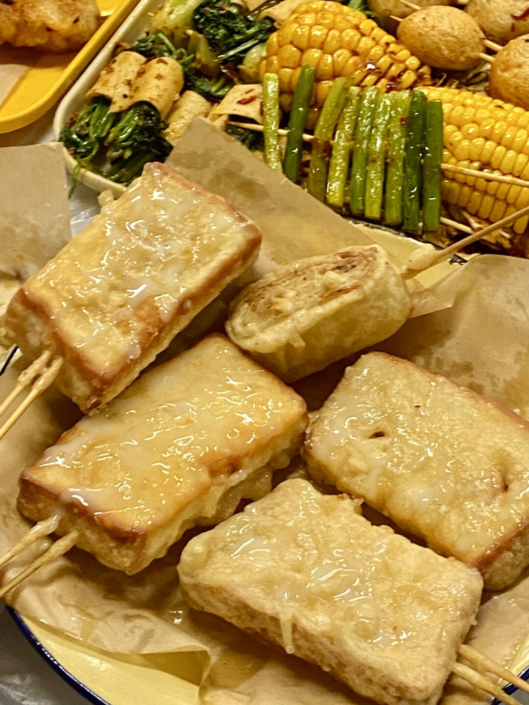 南门口最好吃最新鲜的炸串！！