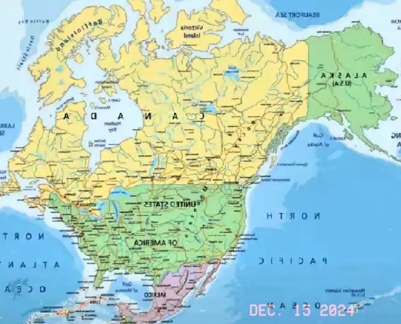 特朗普一开口让人闻风丧胆！
  特朗普：不如把加拿大和墨西哥并入美国，还能省下1