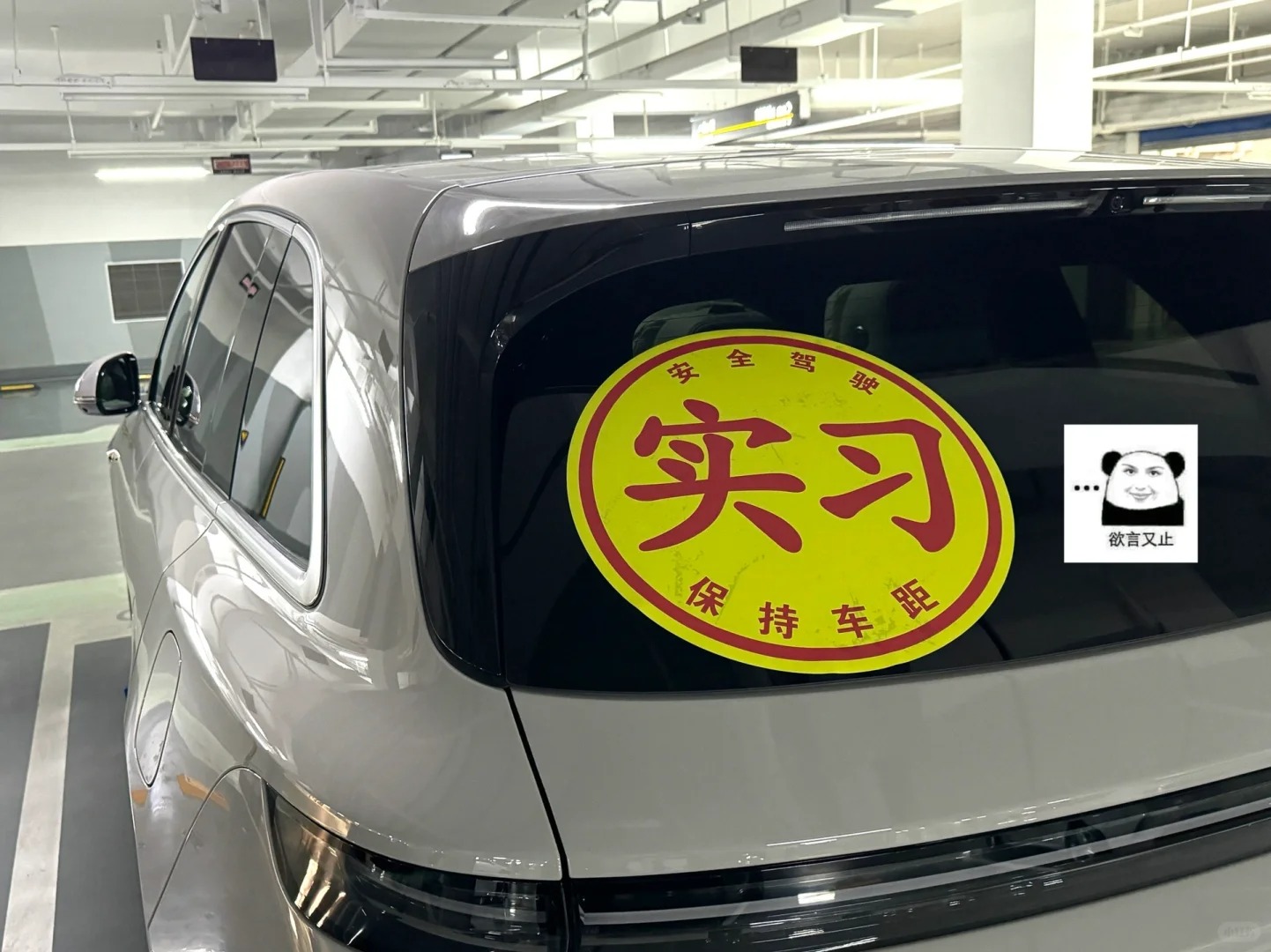 路恐星人终于决定要开车…
一直觉得开车是一件很有压力的事，但总归要面对
祝自己加