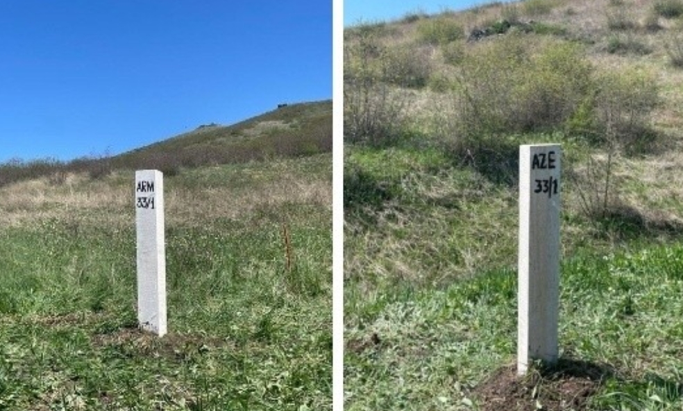 亚美尼亚丧权辱国，在继续交出多个村庄之后，阿塞拜疆才开始和亚美尼亚划定边界。现在