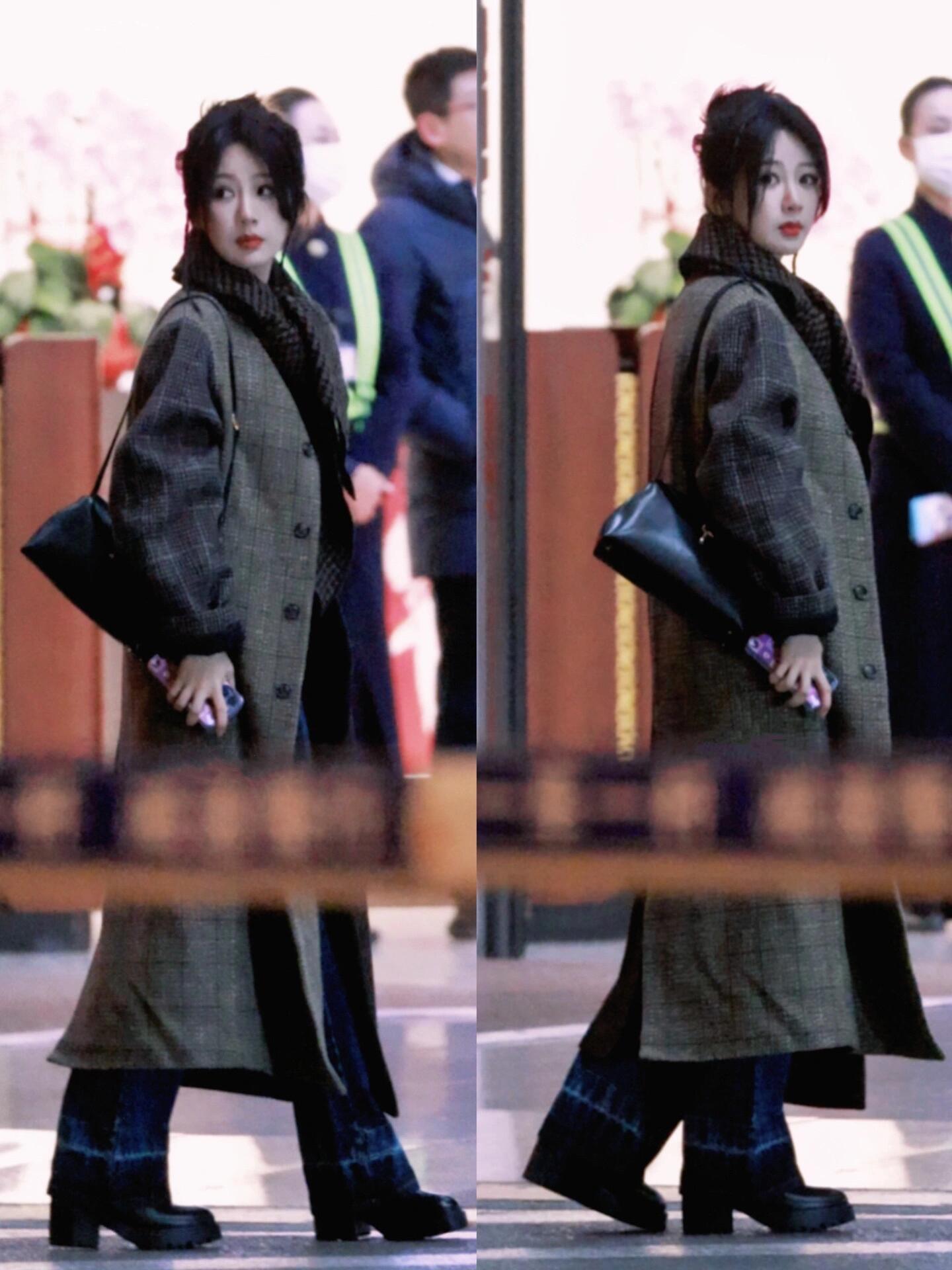 杨紫私服氛围感绝了