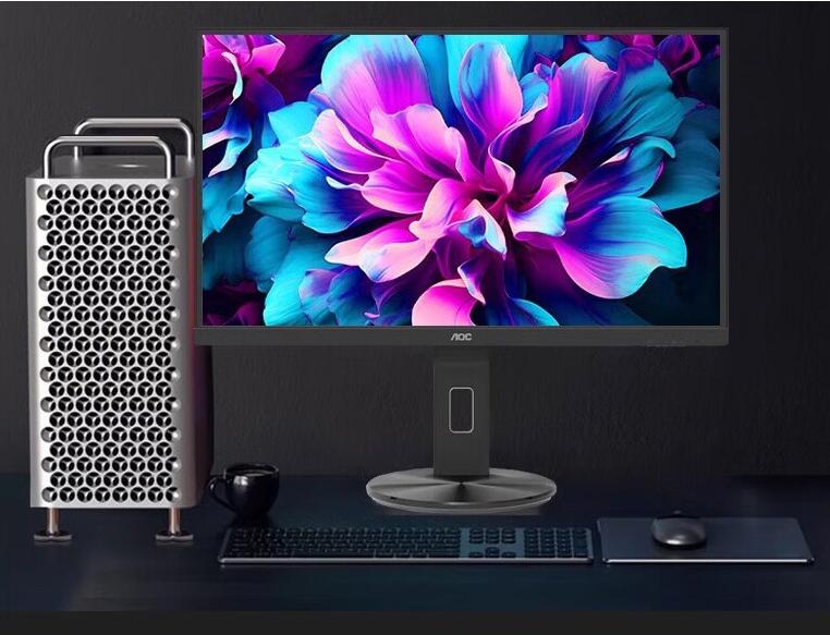 AOC 旗下“U27V10R”27 英寸设计师显示器目前已在京东开售，这款显示器