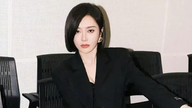 秦岚，超绝一刀切