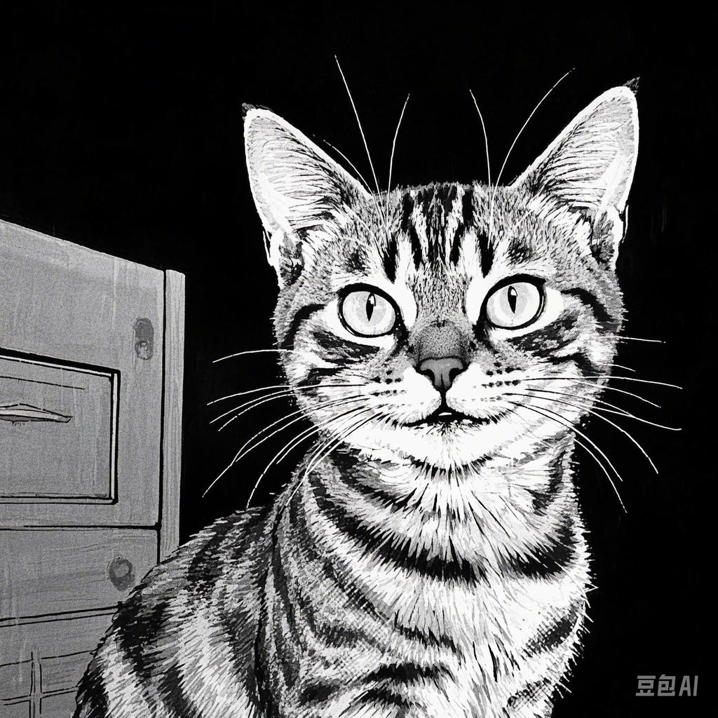 会微笑的猫