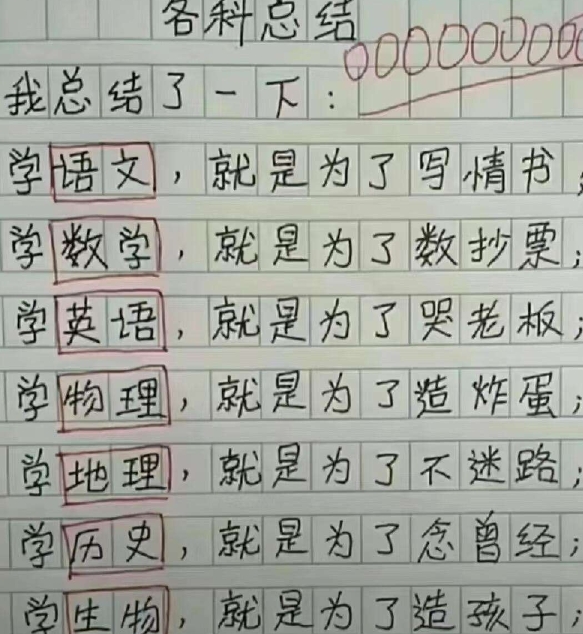 盘点那些满级作业