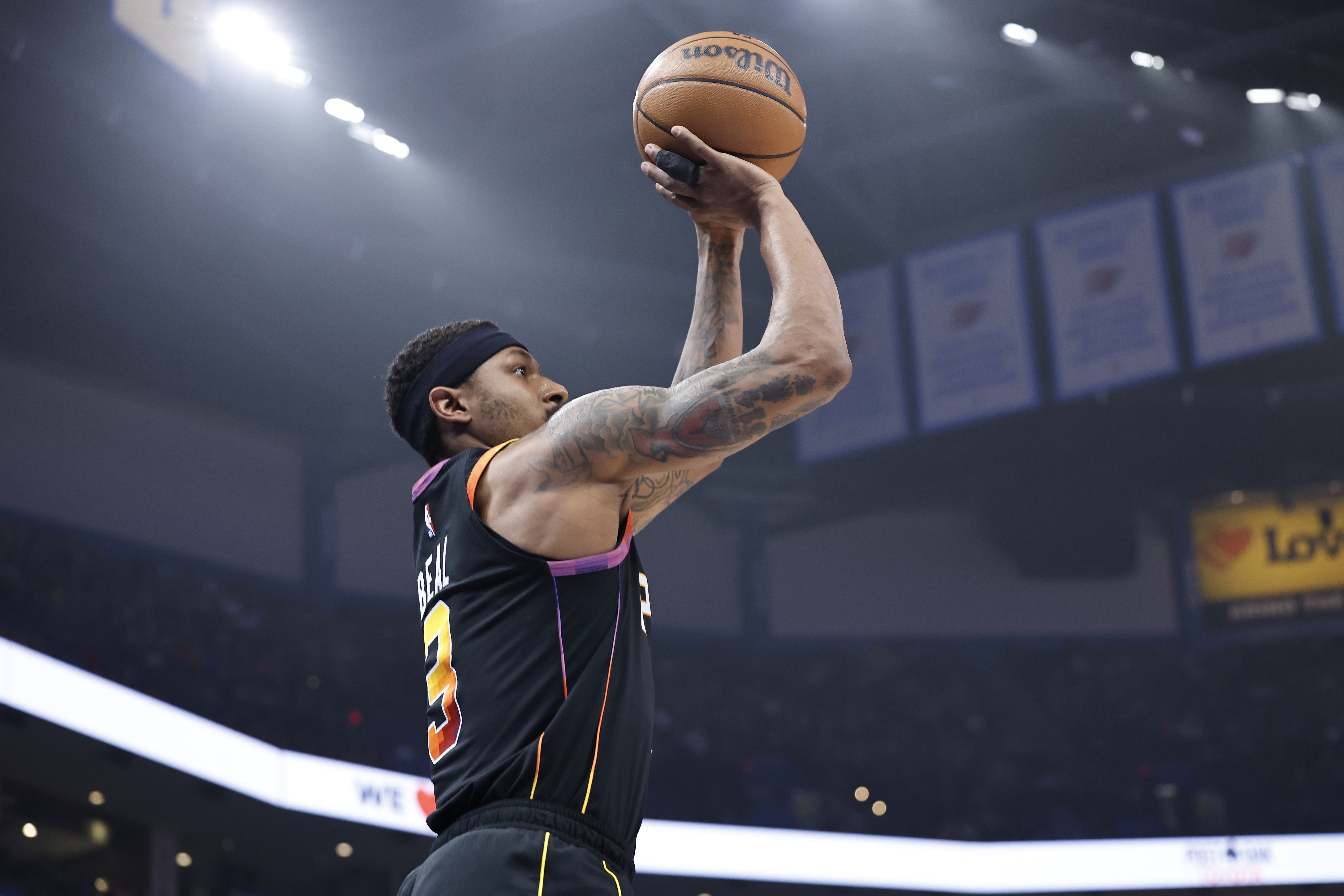 NBA常规赛太阳92-105不敌快船，不得不说的几个点！

1.三巨头最硬的一个