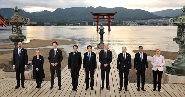 G7本质体现。以色列狂轰滥炸加沙不发声，狂轰滥炸黎巴嫩，叙利亚，也门胡塞不发声，