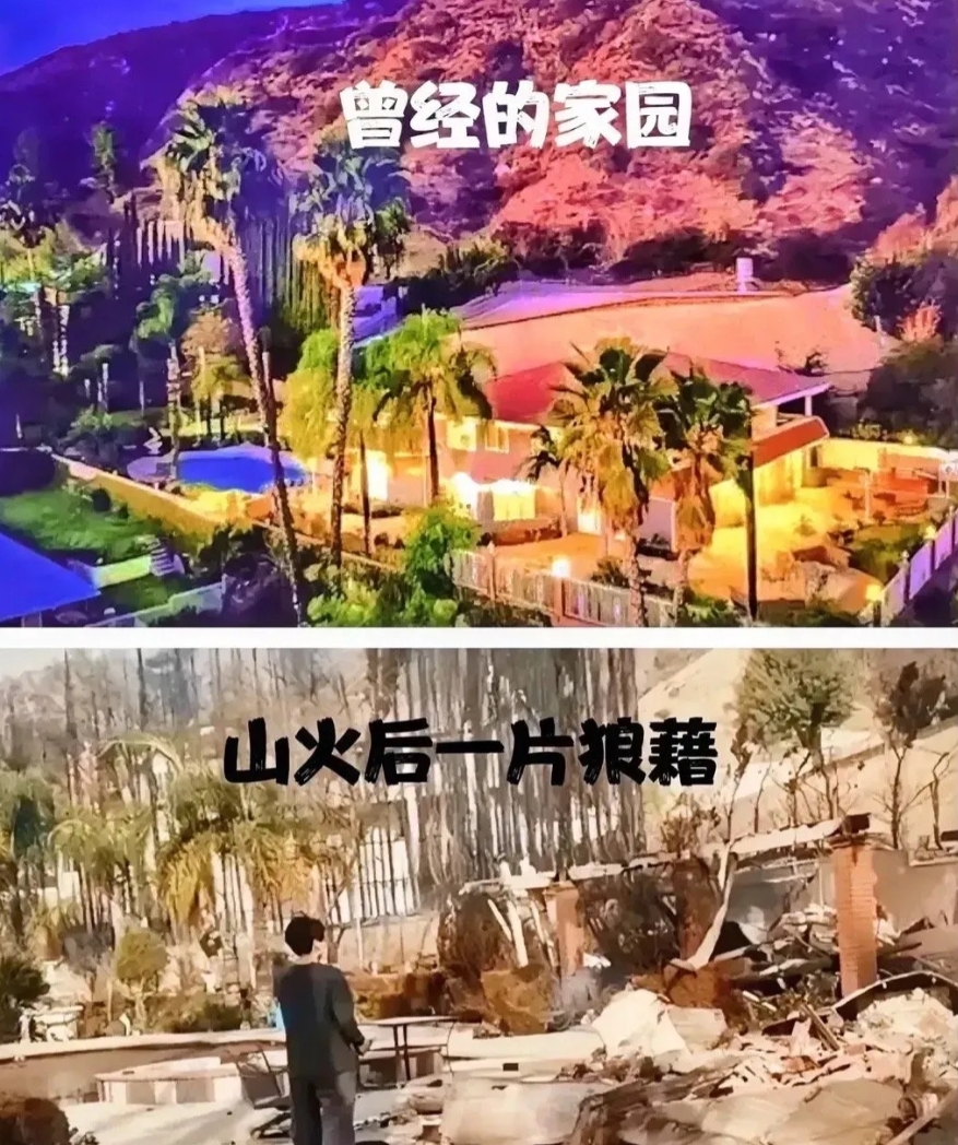 太惨了！洛杉矶大火让很多华人毕生积蓄都化为灰烬。著名的华人大提琴家Simon吴夫