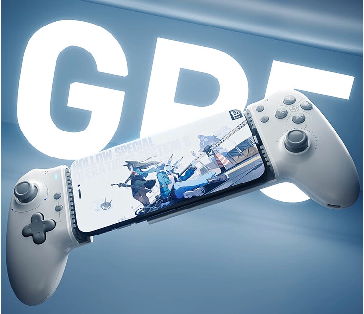 机械师 GP5 双模手游手柄现已在京东上架，这款手柄主打“机械按键、霍尔摇杆、霍