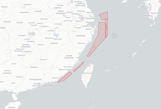 中国大陆已设立七个“防空区”，台当局担忧，联合利剑2024C近在咫尺
据路透社报