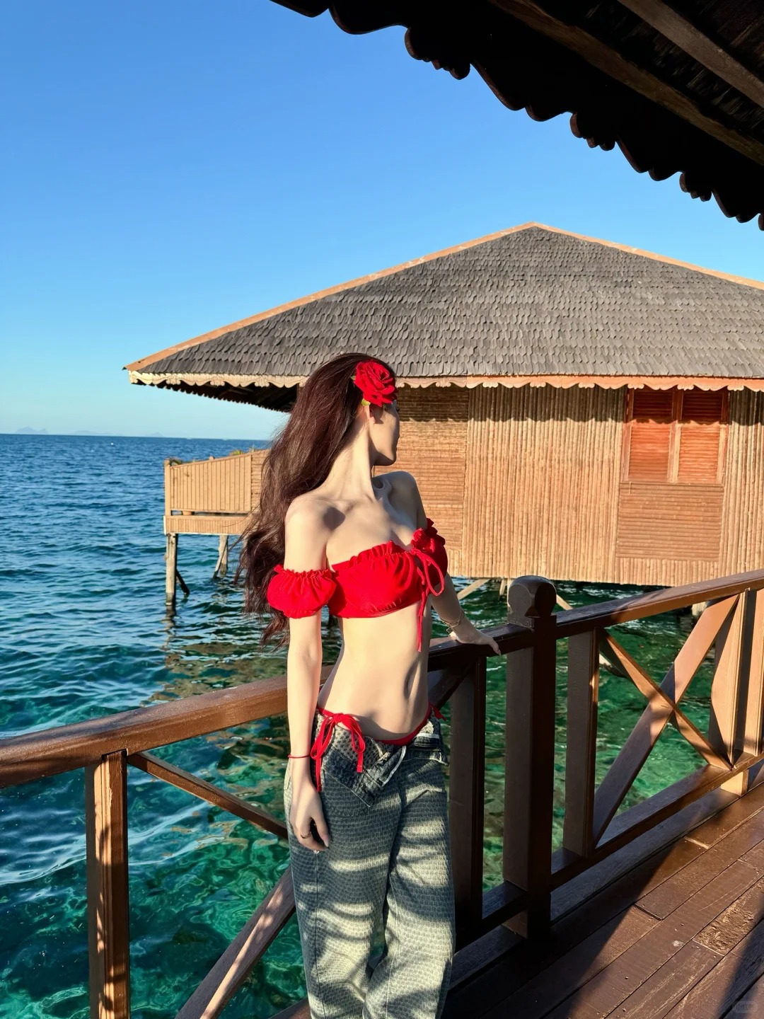 仙本那｜马布岛🏝️
爱每一个自信大方的女孩✨来仙本那提前过夏天啦
仙本那的海真