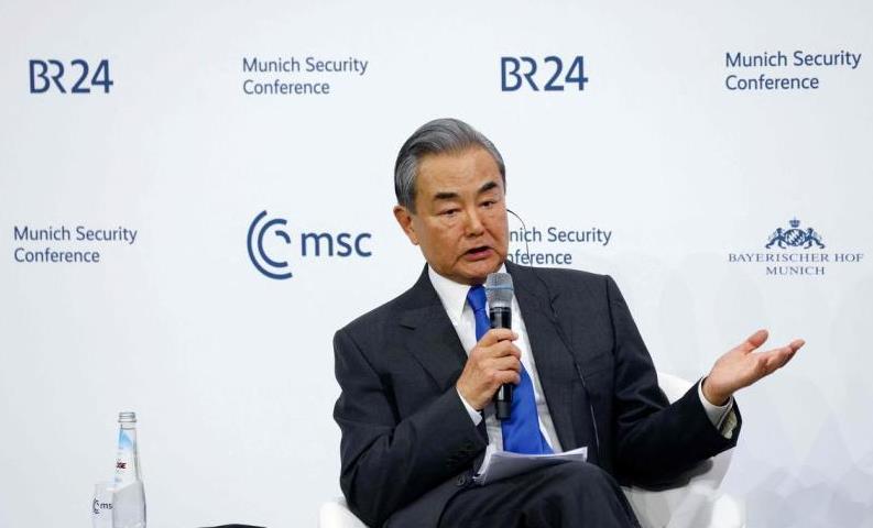 看了王毅外长在慕尼黑安全会议的讲话，个人觉得有三点值得关注：
第一，关于俄乌战争