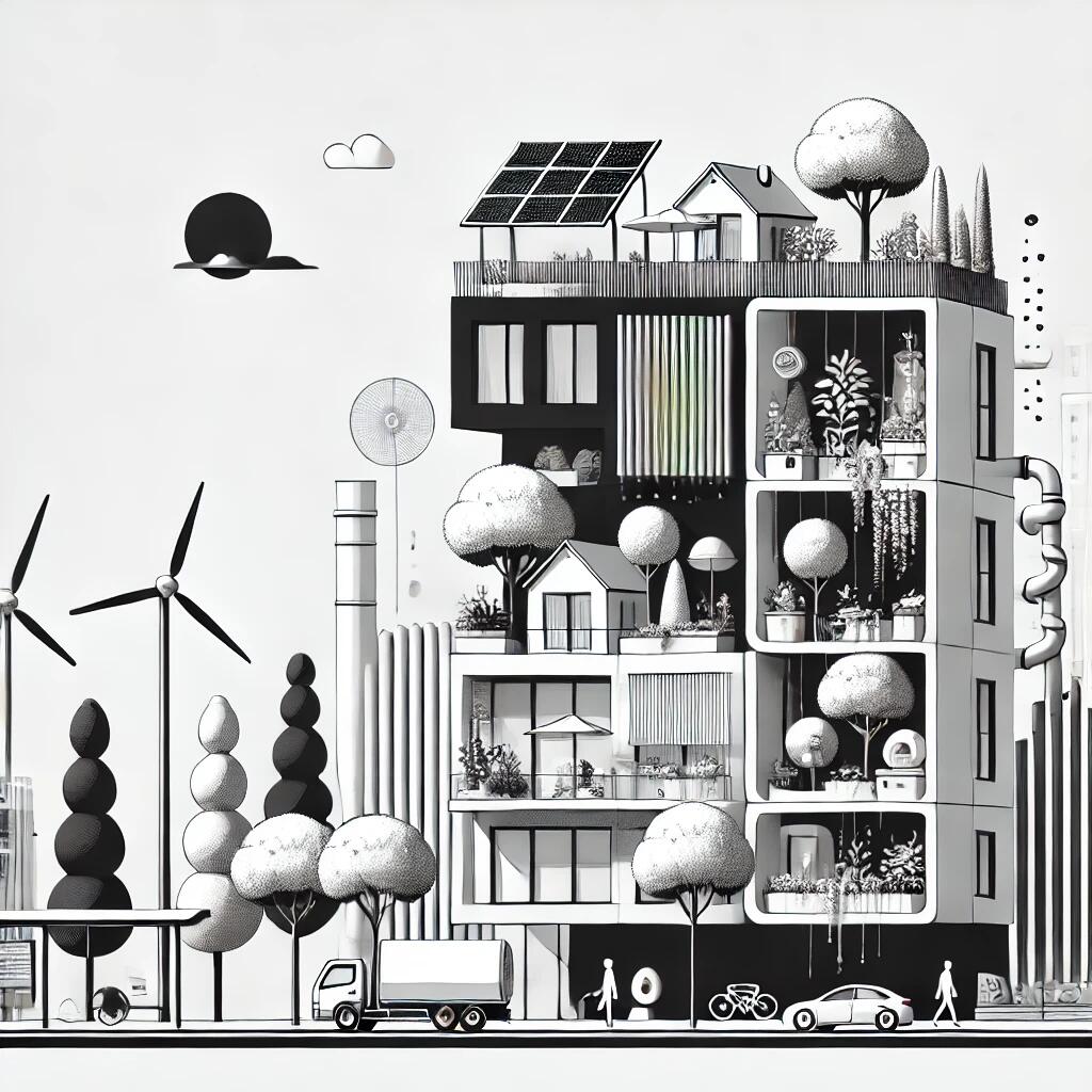 可持续建筑：构建未来的绿色家园✨
📌 什么是可持续建筑？
可持续建筑是一种将环