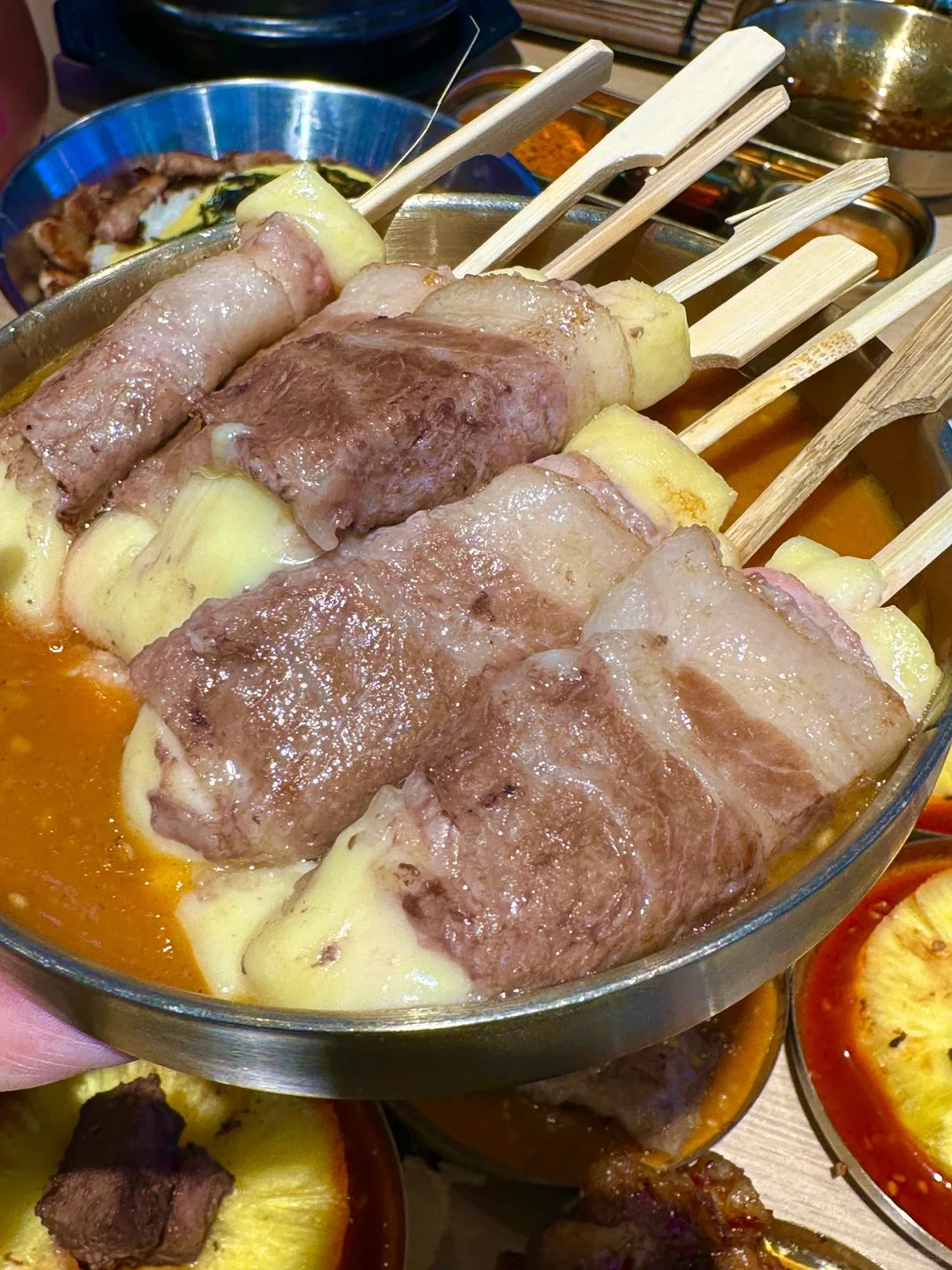 上海这个！！好好吃😭😭
近期爱吃烤肉no.1，香过瘾了！爱吃肥牛的闭眼冲，口