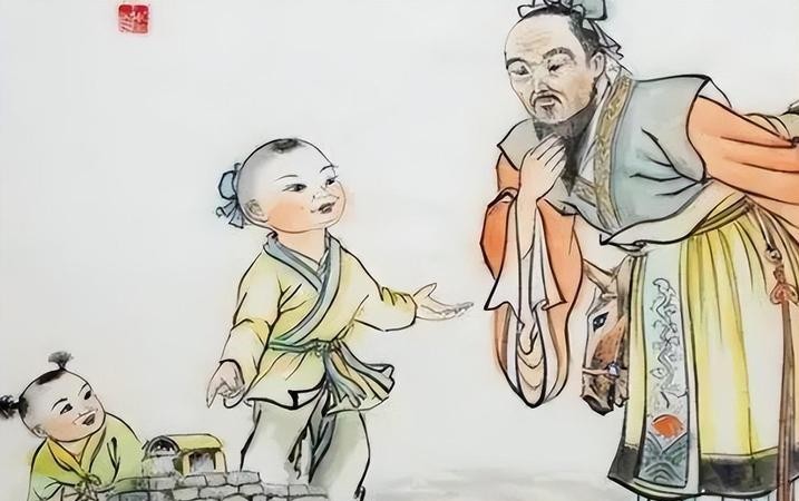 孔子拜七岁小孩为师

                             