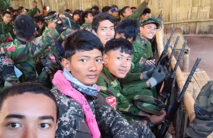 离开果敢同盟军的缅族解放军，现在已经到了曼德勒地区，并且已经扎下根来。目前缅族解