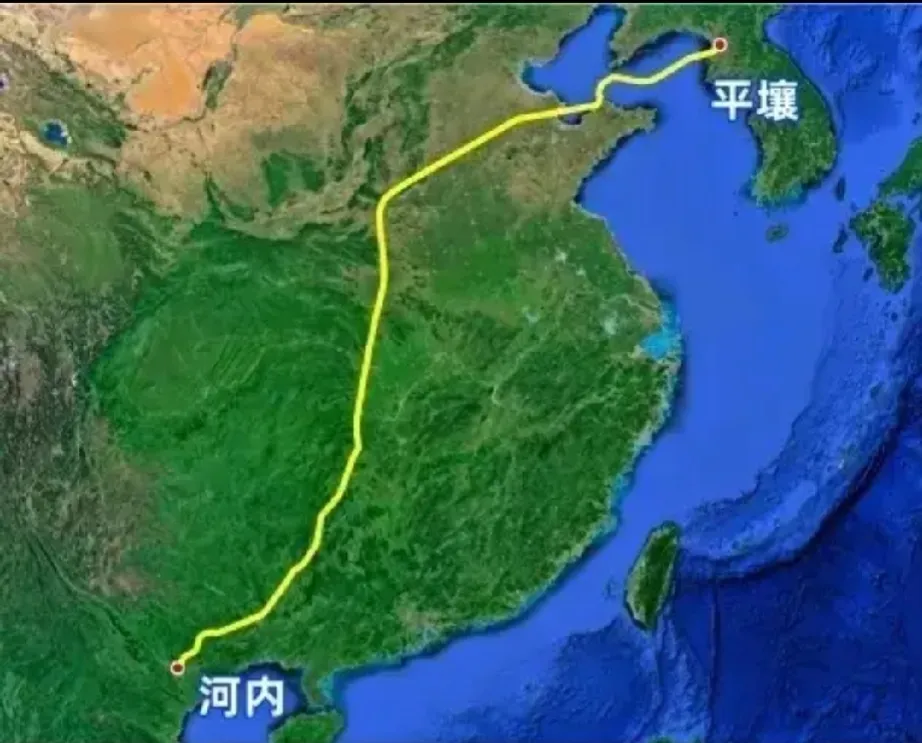 看普京朝鲜飞越南路线五个没想到

1.那路线走得，简直是出人意料，让人心里五味杂