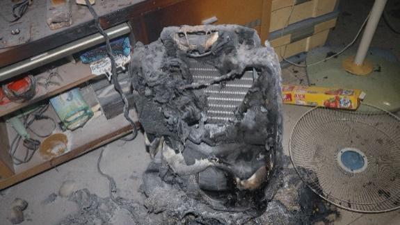 创意烧烤？电暖气烧烤引发毁灭性灾难