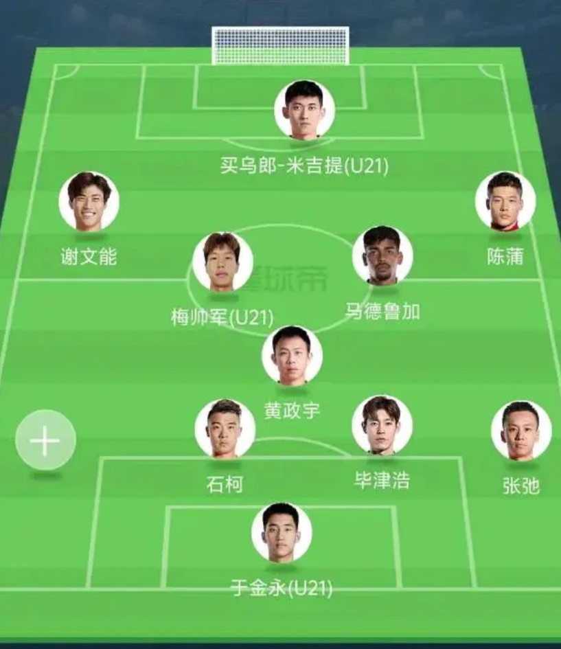 泰山队新赛季首场热身赛结束，最后0：0和青岛海牛握手言和。
1、上半场以替补球员
