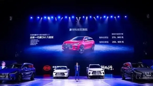 此次发布会上，比亚迪通过“王朝”、“海洋”、“腾势”、“方程豹”和“仰望”五大战