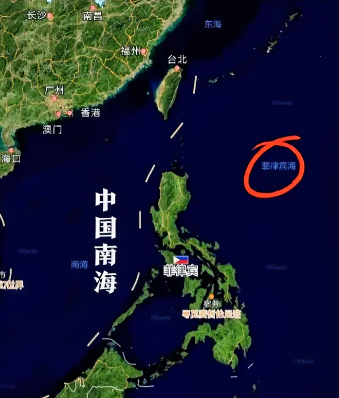 菲律宾海那么大，为什么非得盯着南海那片水域呢？南海的岛礁明明是中国的“家门口”，